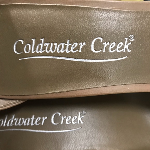 Coldwater Creek Tan Wedge 8 - Picture 7 of 7